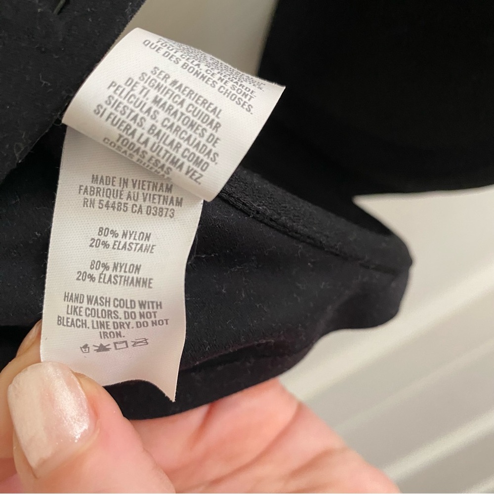 aerie smoothez full coverage black bra 34dd - Picture 5 of 6